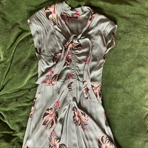 Vintage Betsy Johnson 100% silk dress